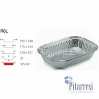 CONTENITORI ALLUMINIO R8L (PZ.100)2P