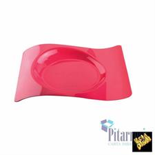 PIATTINO FORMA FUCSIA G.PLAST(PZ.12)